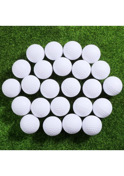 Plastik Golf Topları, 24 Parça, Kullanışlı, Beyaz, Egzersiz Sahası, Outdoor Antrenman, Golf Topları, Indoor Training Aid (Yurt Dışından)