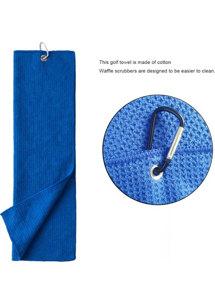 Golf, Waffle Havlu, Koşu, Spor, Yoga, Kulüpler, Karabina Tokalı Temizlik Havluları, Klipsler Için Mikrofiber Havlu 2 Adet (Yurt Dışından) indirimleri