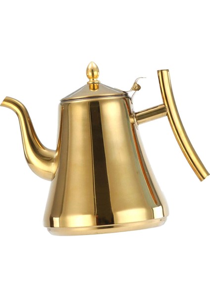 Paslanmaz Çelik Gooseneck Su Isıtıcısı Çaydanlık ve Infüzer Altın Sarısı - 2.0l - 1.5l 1.5l (Yurt Dışından)