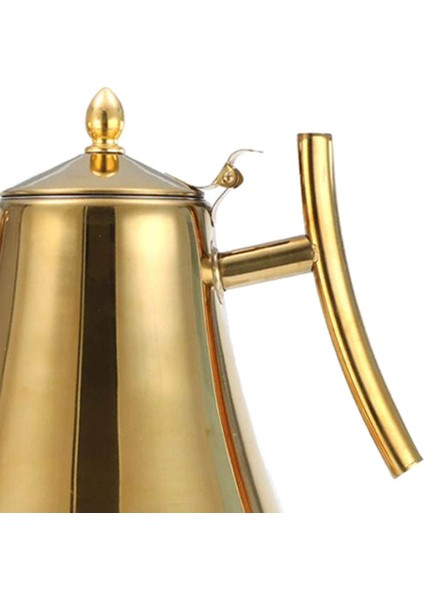 Paslanmaz Çelik Gooseneck Su Isıtıcısı Çaydanlık ve Infüzer Altın Sarısı - 2.0l - 1.5l 1.5l (Yurt Dışından)