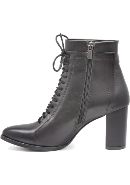 Mrn 5007 Siyah Klasik Kadın Bot Bot modelleri