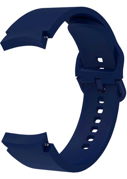 Samsung Galaxy Watch 4 40MM Kordon Model Uyumlu Kançalı Silikon Krd 50 Lacivert