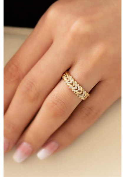 Altın Tasarım Yüzük