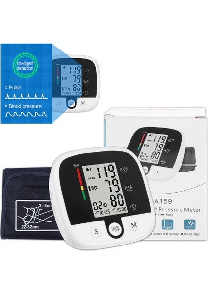 Kan Basıncı Monitörü Üst Kol Elektronik Kan Basıncı Ölçer Basıncı (Yurt Dışından) fırsatları