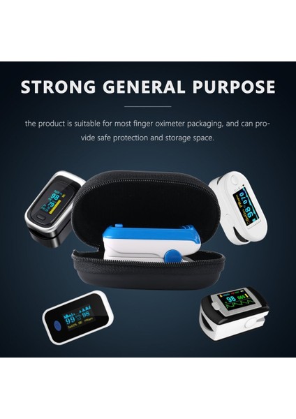 Parmaklık Nabız Oksimetre Çantası Durumda Oksimetre Saklama Çantası Koruyucu Çanta (Yurt Dışından) fırsatları