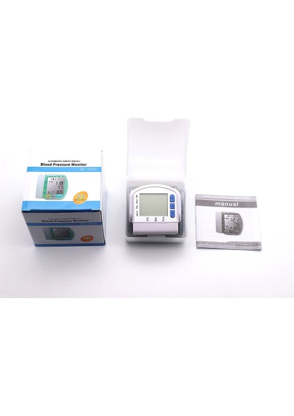Otomatik Dijital Bilek Kan Basıncı Monitörü LCD Bp Tonometer Bp (Yurt Dışından)