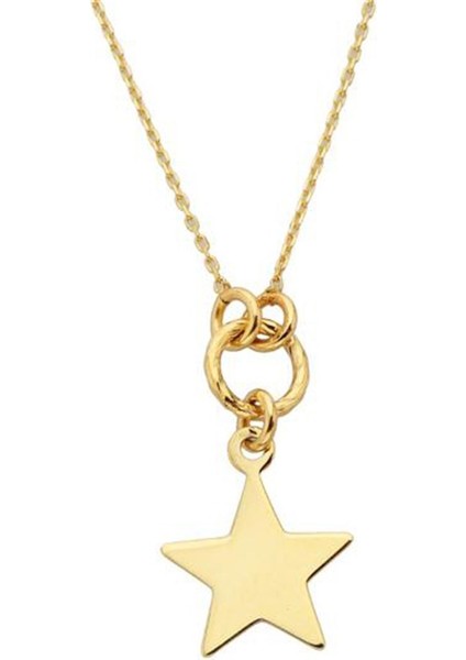 Altın Yıldız Kolye