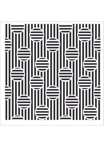 HDM141 Home Dekor Midi Stencil (25X25)