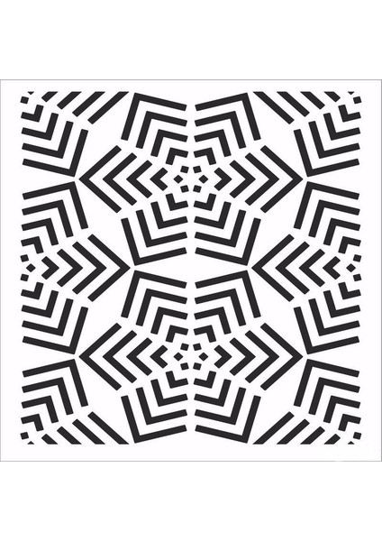 HDM148 Home Dekor Midi Stencil (25X25)