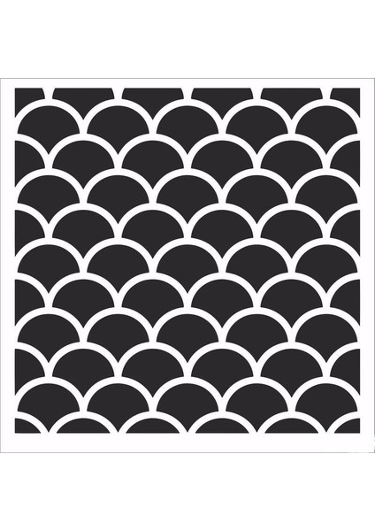 Home Decor Mini Stencıl HDM-155 25X25