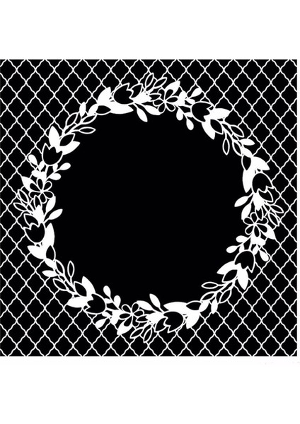 Home Decor Mini Stencıl HDM-192 25X25