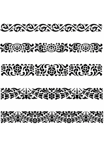 Home Decor Mini Stencıl HDM-197 25X25