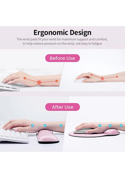 Ergonomik Hafızalı Köpük Klavye Bilek Desteği Mouse (Yurt Dışından) indirimleri