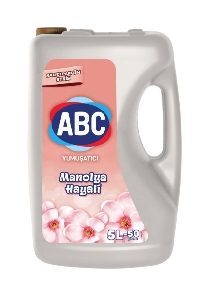 Abc Çamaşır Yumuşatıcı Manolya 5 lt x 4