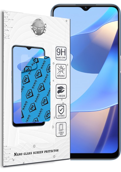 Oppo A16 Nano Ekran Koruyucu Kırılmaz Esnek Cam fiyatları