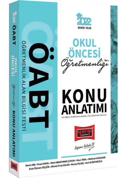 ÖABT 2022 Okul Öncesi Öğretmenliği Konu Anlatımı
