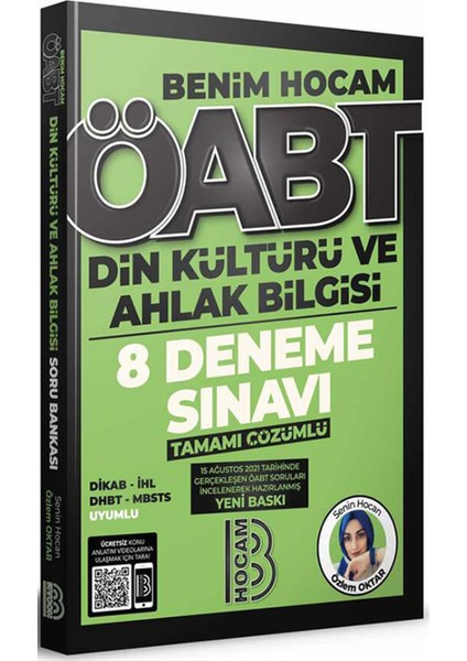 2022 ÖABT Din Kültürü ve Ahlak Bilgisi Tamamı Çözümlü 8 Deneme Sınavı