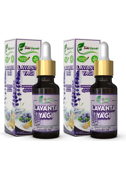 %100 Saf Lavanta Yağı 2 x 20 ml