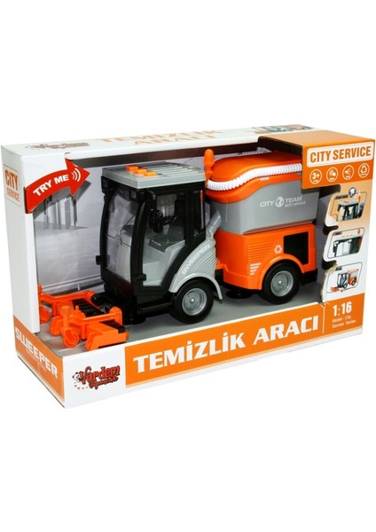 Sürtmeli Sesli Kar Temizlik Aracı