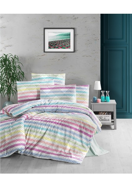 tek kişilik polycotton nevresim takımı (vals)