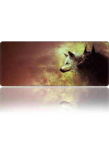 Xrades Kurtlar 70X30 cm Xxl Gamings Oyuncu Mousepad