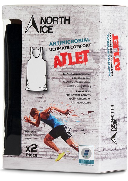 2li Paket Atlet Siyah