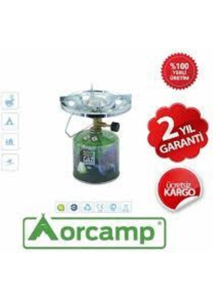 Kartuşlu Kamp Ocak 2 In 1