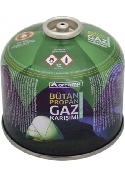 Kts 450 gr Gaz Tüpü Vidalı Kartuş Butan Propan Tüp
