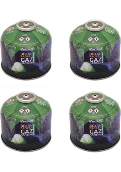 Orcamp KTS-230 Gaz Kartuşu Dörtlü
