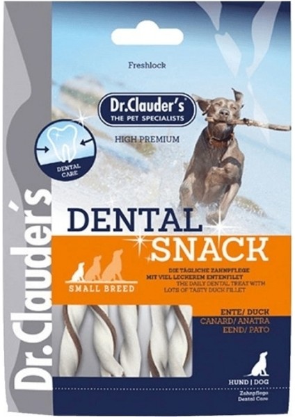 Dr.clauders Dental Snack Ördekli Diş Sağlığı Köpek Ödülü 80 gr