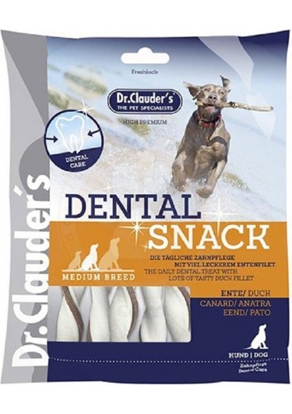 Dr.clauders Dental Snacks Ördek Etli Köpek Ödül Maması 170 gr