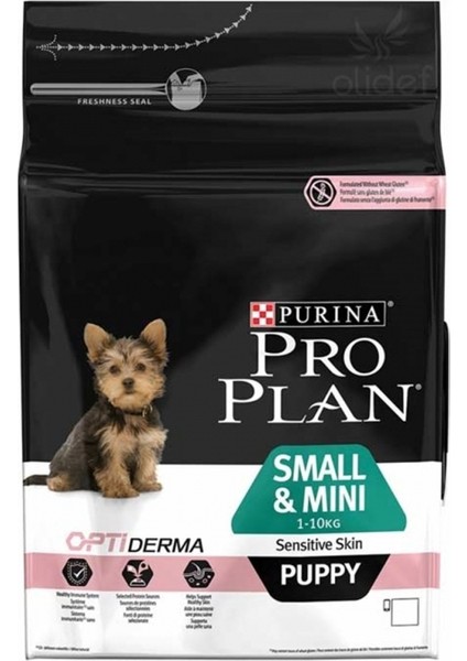 Proplan Sensitive Somonlu Küçük Irk Yavru Kuru Köpek Maması 3 kg