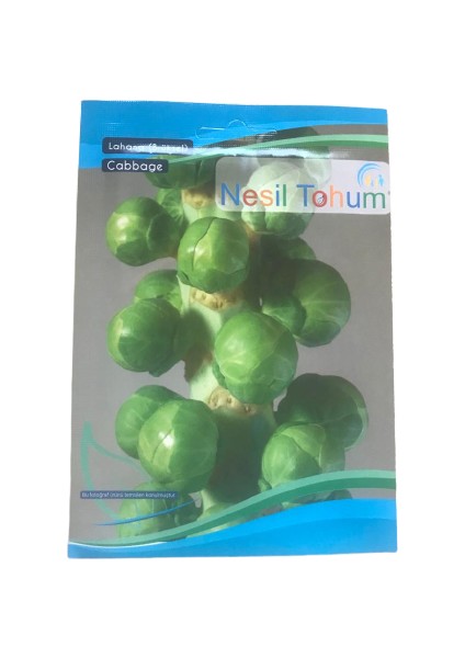 Brüksel Lahanası Atalık Tohumu 3 Paket