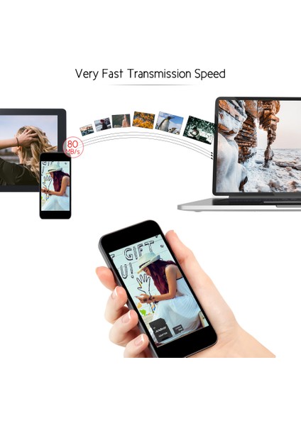 64 GB Sınıf 10 Hafıza Kartı Tf Kart + Tf Kart (Yurt Dışından) fırsatları