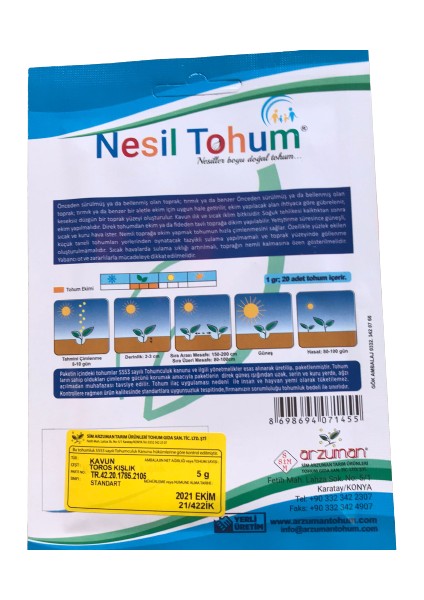 Kavun Sarı Kışlık Atalık Tohum 3 Paket fiyatları