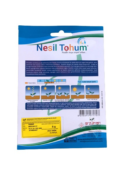 Bal Kabağı Atalık Tohum 3 Paket fiyatları