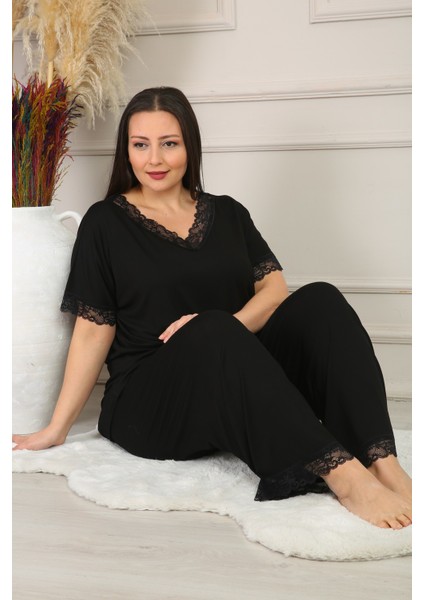 Kadın Büyük Beden Pijama Takımı