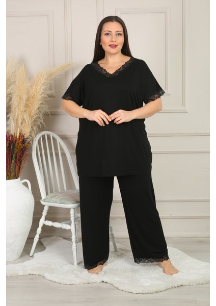 Kadın Büyük Beden Pijama Takımı