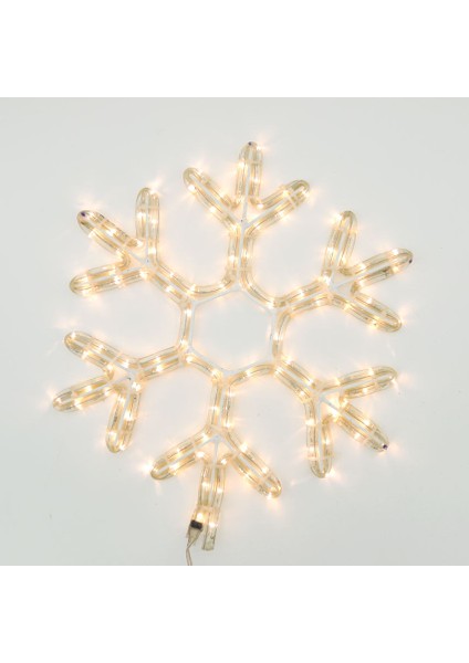 LED Işıklı Kar Tanesi Yılbaşı Süsü 220V Gün Işığı 35 cm fiyatları