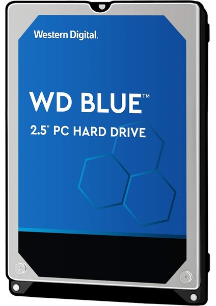 2TB 2.5" Blue Sata 128MB 6GB WD20SPZX 5400RPM Notebook Harddisk