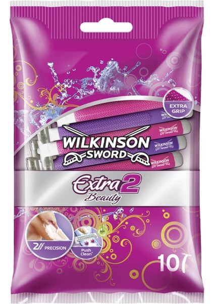 Wilkinson Extra 2 Beauty Tıraş Bıçağı 10'lu Paket  Tıraş Bıçağı