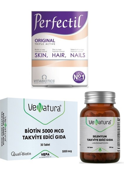 3'lü Biotin Selenyum Set