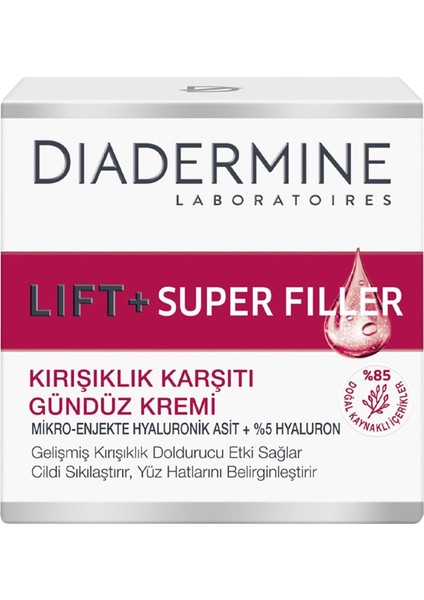 Lift+ Super Filler Gündüz Kremi 50 ml