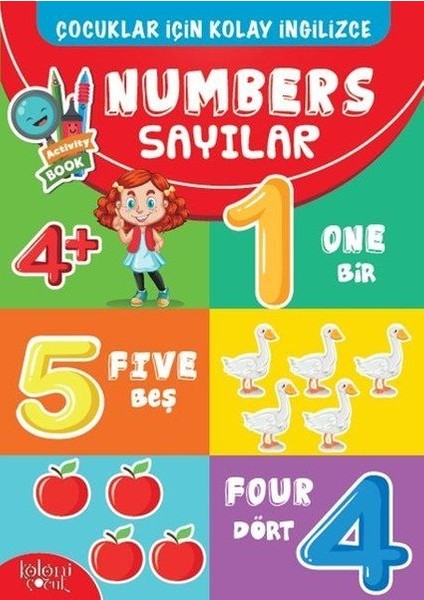 Çocuklar Için Kolay Ingilizce - Numbers Sayılar - Hatice Nurbanu Karaca