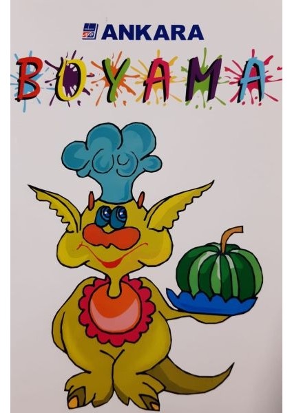 Ankara Yıldırım Yayınları Boyama Ahçı Ejderha