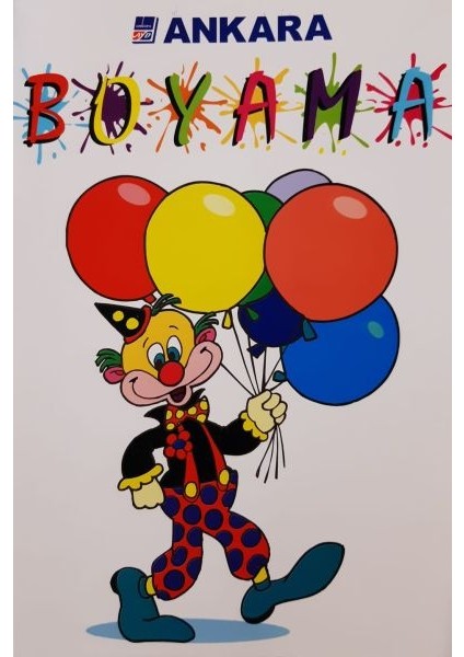 Ankara Yıldırım Yayınları Boyama Palyaço
