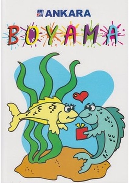 Ankara Yıldırım Yayınları Boyama Balık