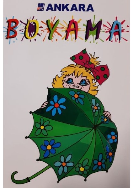 Ankara Yıldırım Yayınları Boyama Şemsiye