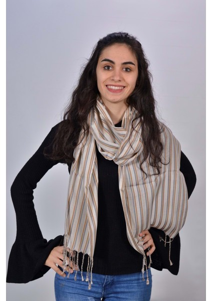 El Dokuması Kadın Ipek Şal