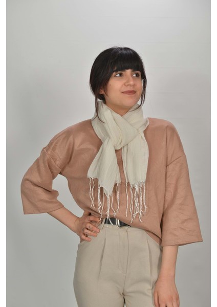 El Dokuması Kadın Ipek Şal